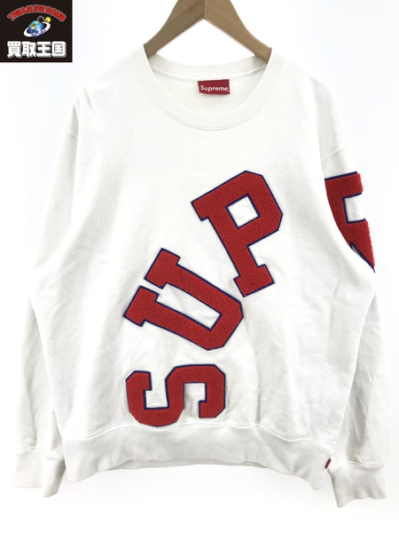 Supreme 20AW Big Arc Crewneck (L) 白｜商品番号：2100201919724