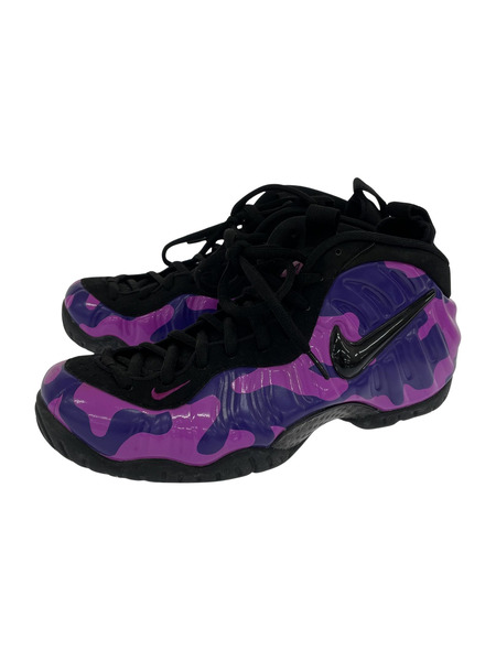 NIKE/AIR FOAMPOSITE PRO Purple Camo/624041-012/28.0