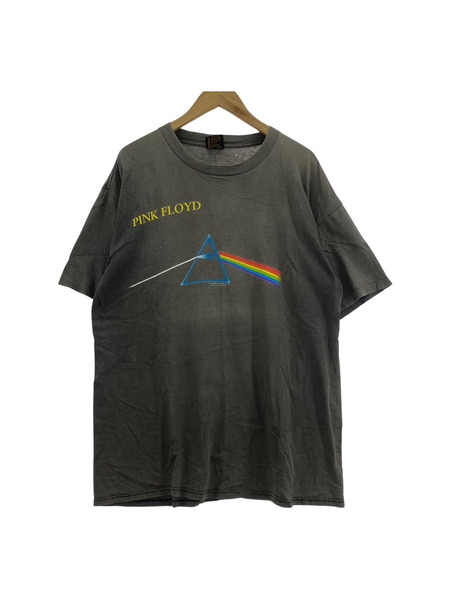 90s BROCKUM USA製 PINK FLOYD 狂気 ツアー バンドT (XL) 墨黒