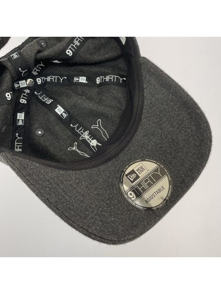 WHITE MOUNTAINEERING×NEW ERA キャップ グレー