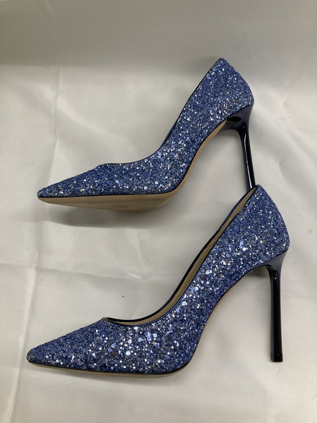 IMMY CHOO グリッター パンプス  34 1/2