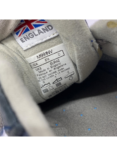 NEW BALANCE M991NV 英国製 ローカットスニーカー UK8 ネイビー[値下]