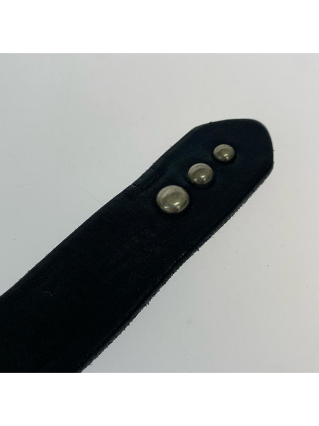 HTC ソノ他 スタッズ レザーナローベルト