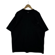 LQQK STUDIO SS RUGBY WEIGHT POCKET TEE ポケT 黒 (XL)