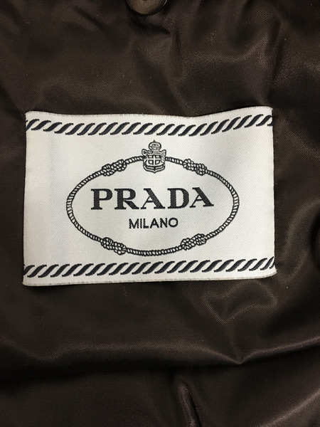 PRADA　ファー付きダウンジャケット 44