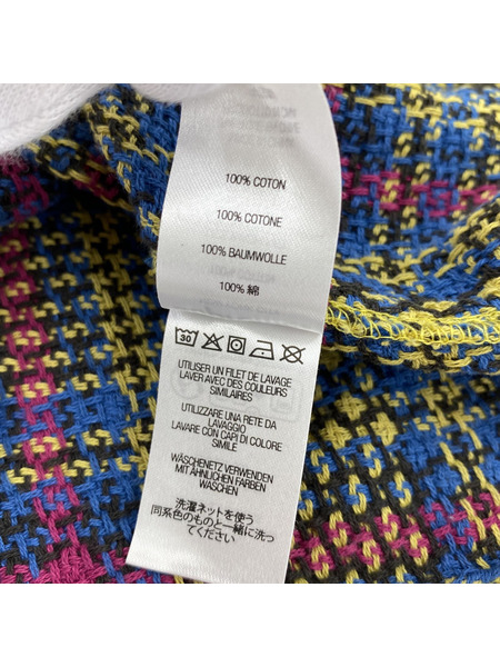 Supreme 23SS Basket Weave Pllaid Shirt M