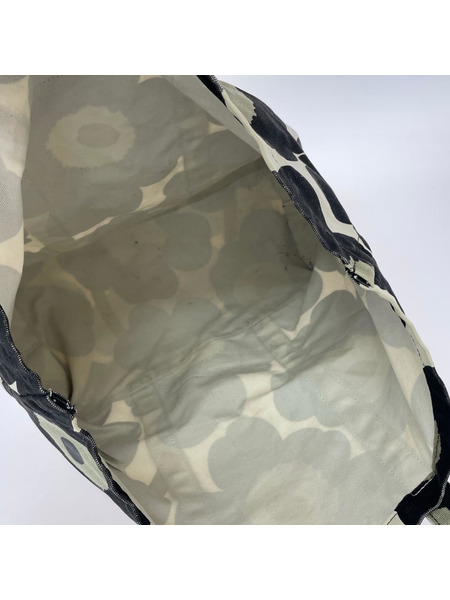 marimekko トートバッグ PERUSKASSI PIENI UNIKKO 白/黒