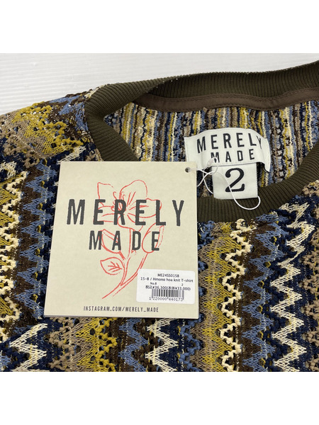 半袖Tシャツ・カットソー MERELY MADE Hmona hoa Knit 2