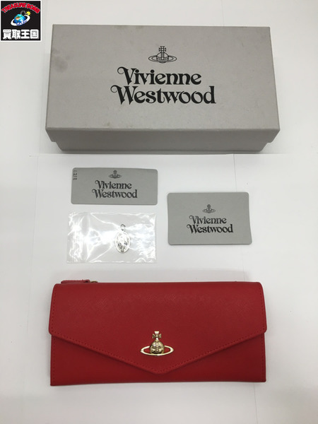 Vivienne Westwood/オーブ/長財布/赤[値下]