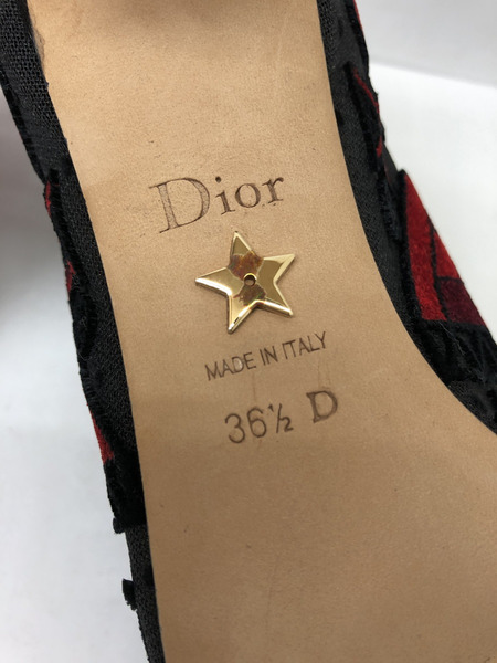C.Dior　レースショートブーツ