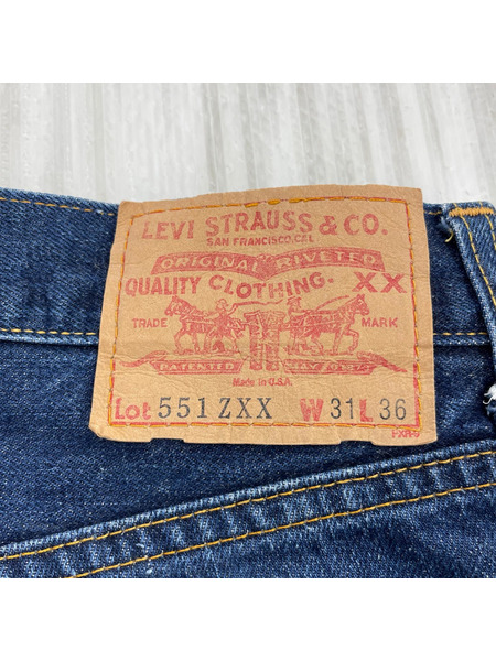 Levi's デニム・ジーンズ 551ZXX  バレンシアモデル 551-0006