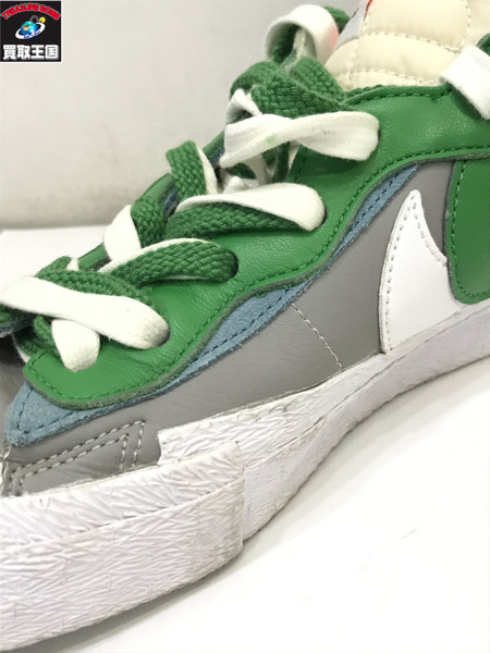 NIKE×sacai BLAZER LOW CLASSIC GREEN DD1877-001/27cm/ナイキ×サカイ