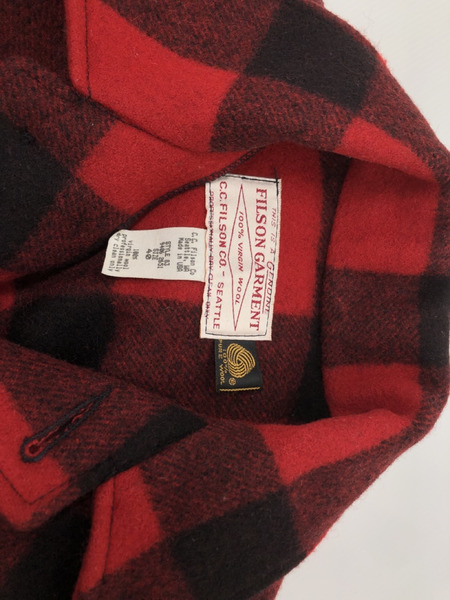 FILSON MACKINAW WOOL CRUISER 40 レッド[値下]