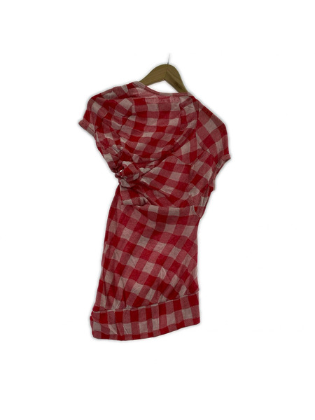 JUNYA WATANABE COMME des GARCONS 08年 変形 チェック ノースリーブ (M)