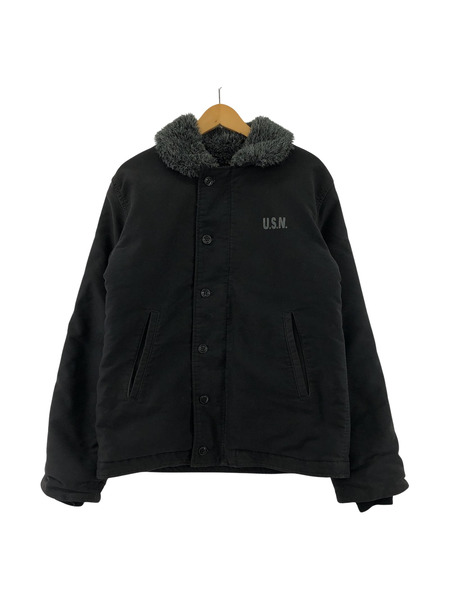 OLD・VINTAGE NAVY DEPARTMENT N-1 デッキジャケット 黒