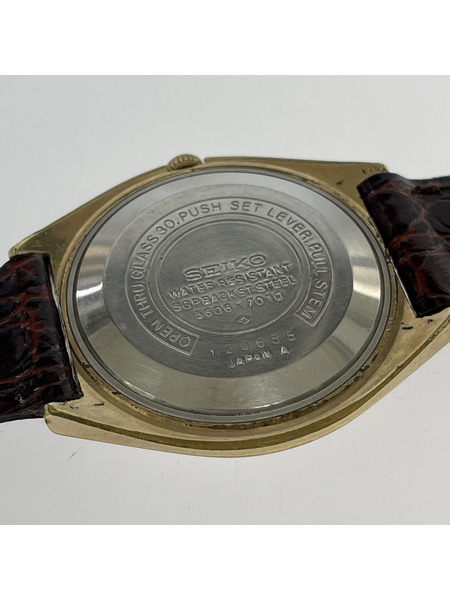 SEIKO 5606-7010 LORD MATIC 25石 デイデイト ロードマチック 腕時計 AT