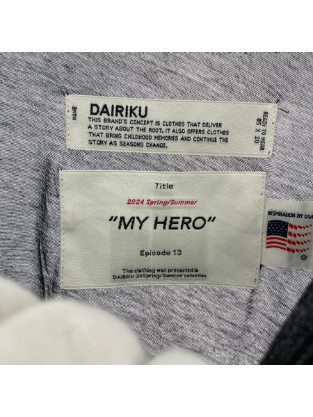 DAIRIKU 長袖Tシャツ・カットソー 24SS MY HERO See-through Big