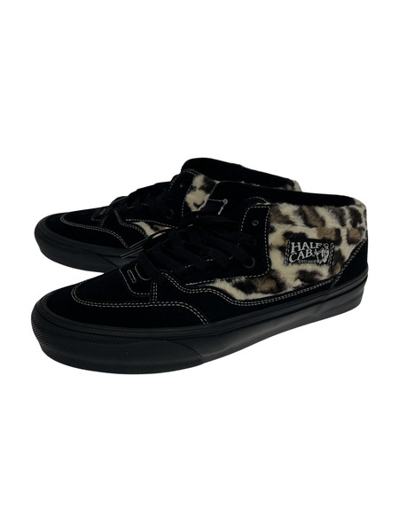 Supreme×Vans Leopard Half Cab Black 27.5cm