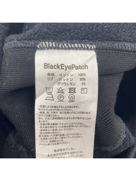 BLACK EYE PATCH スウェット 黒