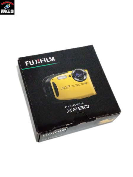 FUJIFILM FINEPIX XP80/イエロー