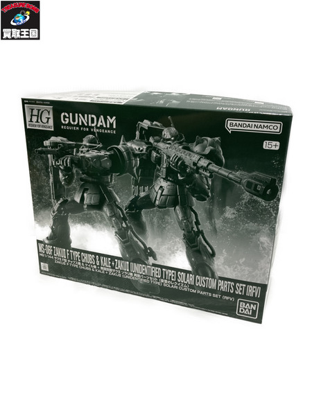 ガンプラ ザクII F型 チャブス機 ＆ ケイル機 + 無識別型ザクII ソラリ機