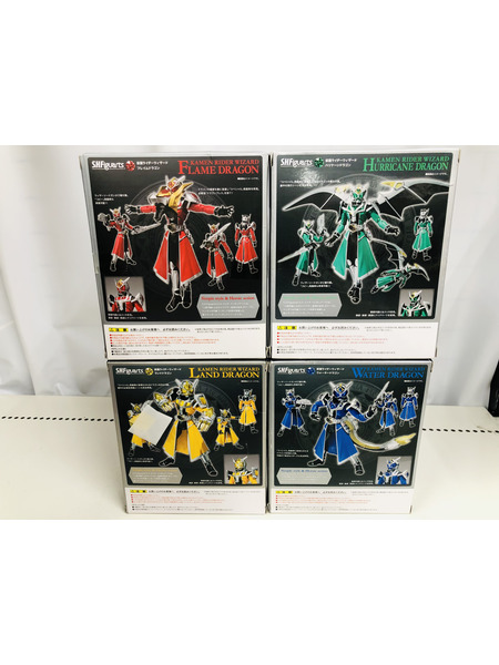 メーカー 仮面ライダーフィギュア S.H.Figuarts 仮面ライダーウィザード ４種セット