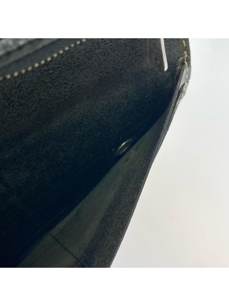 長財布 FUNNY HAND TOOLS HAND DYE レザー 黒