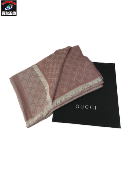 GUCCI/GG柄大判ストール