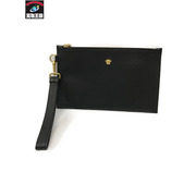 VERSACE  レザークラッチバッグ