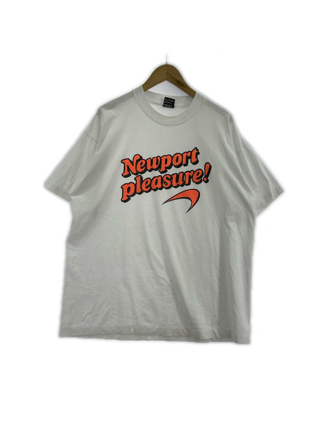 OLD・VINTAGE 半袖Tシャツ・カットソー 90s USA製 Newport Pleasure 企業Tee XL