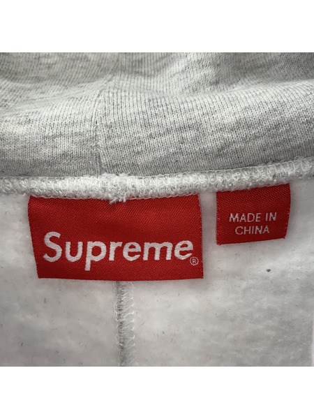 Supreme パーカー パイピング ラグラン アーチロゴ