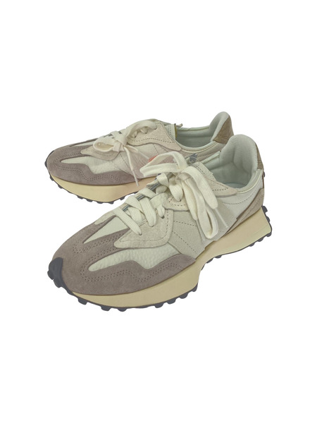 NEW BALANCE U327WGA (23cm) WHITE/BEIGE[値下]