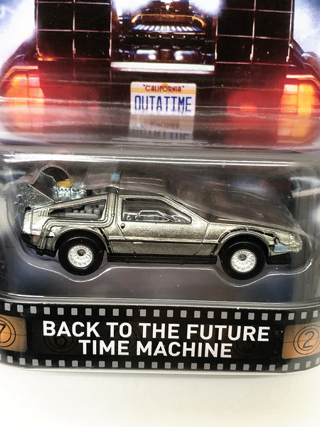 ★ホットウィール  レトロ　バックトゥーザフューチャー TIME MACHINE