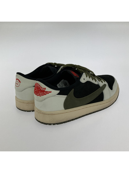 NIKE×TravisScott JORDAN1 LOW DZ4137-106 28.0cm