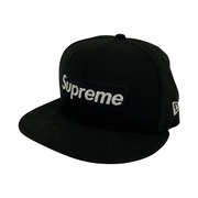 Supreme×NEW ERA MLB Teams Box Logo キャップ BLK