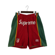 Supreme ショートパンツ ×UMBRO 25SS Knit Soccer Short 赤 S