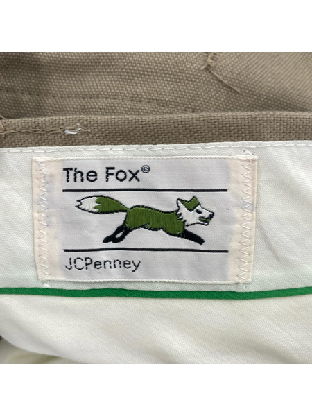 OLD・VINTAGE パンツ J.C.Penney The Fox 70s-80s スラックス ベージュ