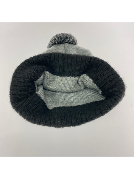 A BATHING APE ボンボンニットキャップ 001CPC801019X グレー