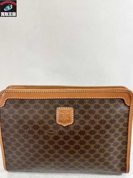 CELINE マカダム クラッチバッグ