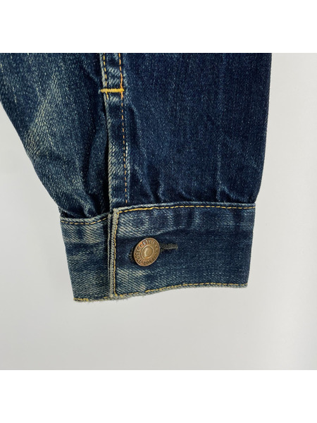 EVISU デニムジャケット No.2 大黒 カモメ インディゴ (40)