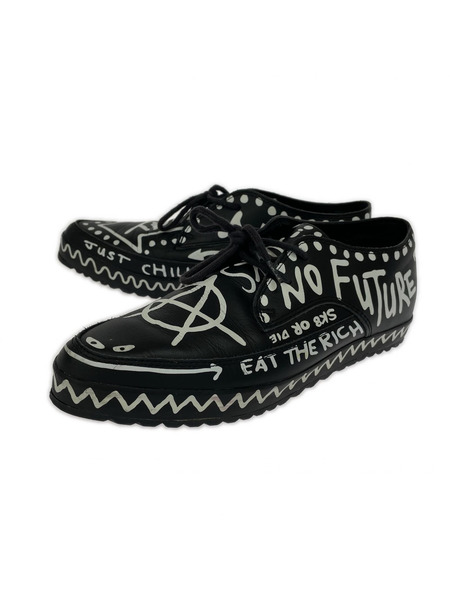 ADIDAS×JEREMY SCOTT JS GRAFFITI SLIM グラフィック 黒 (23.5cm)