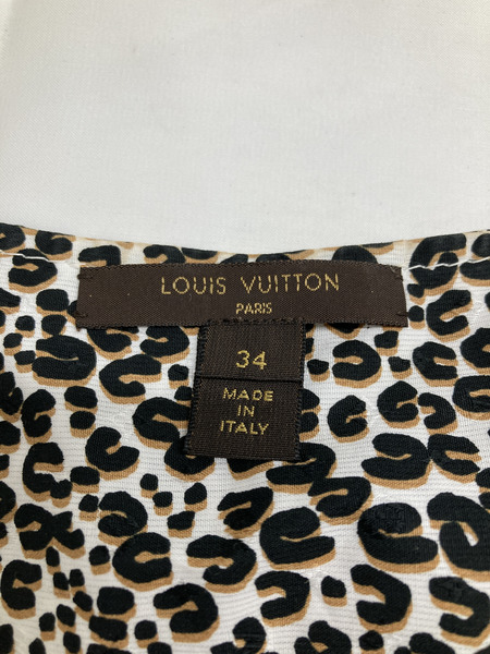 LOUIS VUITTON NSレオパードシャツ