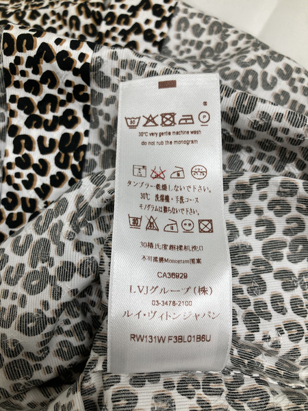 LOUIS VUITTON NSレオパードシャツ