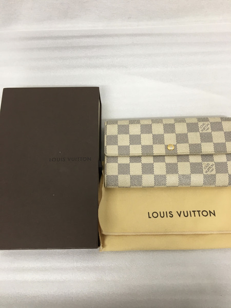 LOUIS VUITTON ルイヴィトン ダミエアズール ポルトフォイユサラ N61735