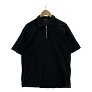 COMME des GARCONS HM-T037 ハーフジップ カットソー 黒