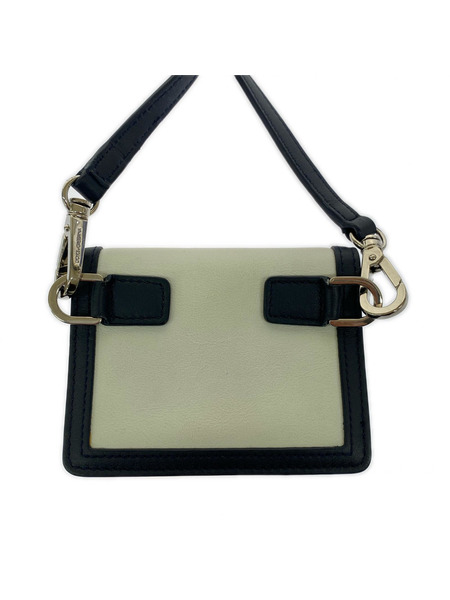 DOLCE&GABBANA 小銭入レ・コインケース ショルダーストラップ/コインケース/白紺[値下]