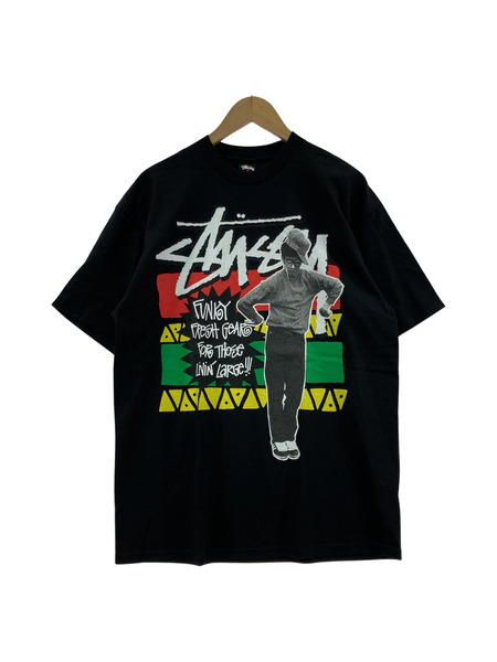 STUSSY OLD SKOOLBBOY S/S Tee sizeL