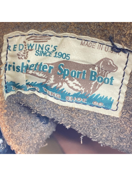 RED WING ブーツ 90s犬タグ ラウンドトゥ/ブーツ/8ハーフ/黒[値下]