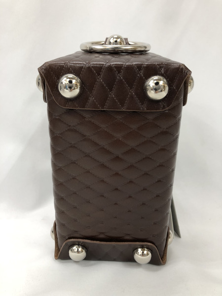 MASU LEATHER CAKE BAG M25F9OJ008 ブラウン ケーキバッグ 