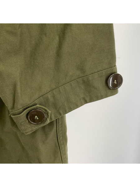 Buzz Rickson's ×fennica フィッシュテールパーカ モッズコート M48 緑 (L)
